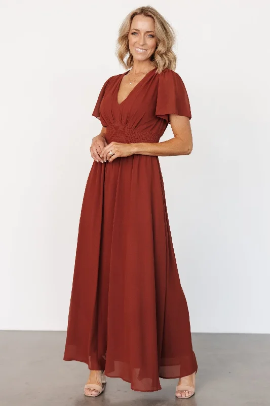 Birdie Maxi Dress | Cinnamon