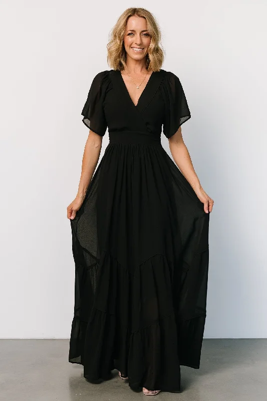 Katherine Maxi Dress | Black