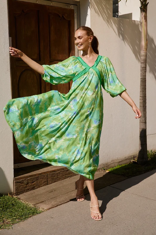 Margot Maxi Dress in Lakehouse