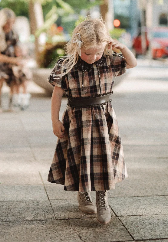 Mini Celine Dress in Plaid