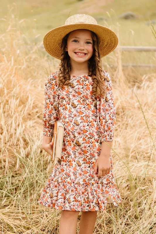 Mini Maya Dress in Fall Floral